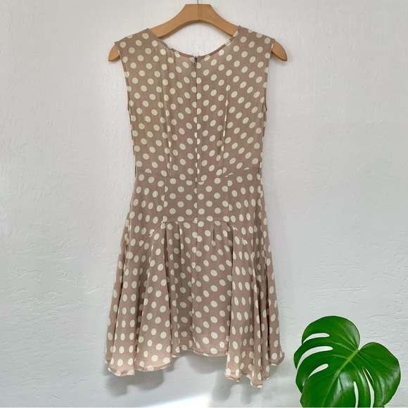 L’ATISTE by Amy Tan Polkadot Fit & Flare Mini Dress - Picture 4 of 11